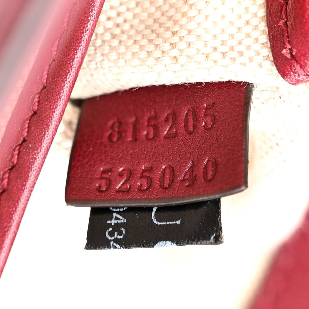Soft Calfskin Horsebit 1955 Small Shoulder Bag Rosso Ancora