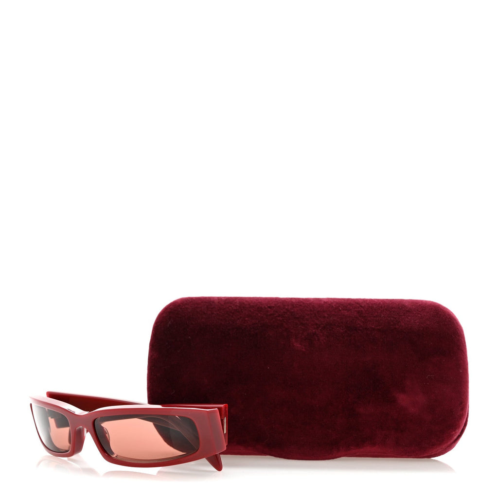 Acetate Square Sunglasses GG1778S Red