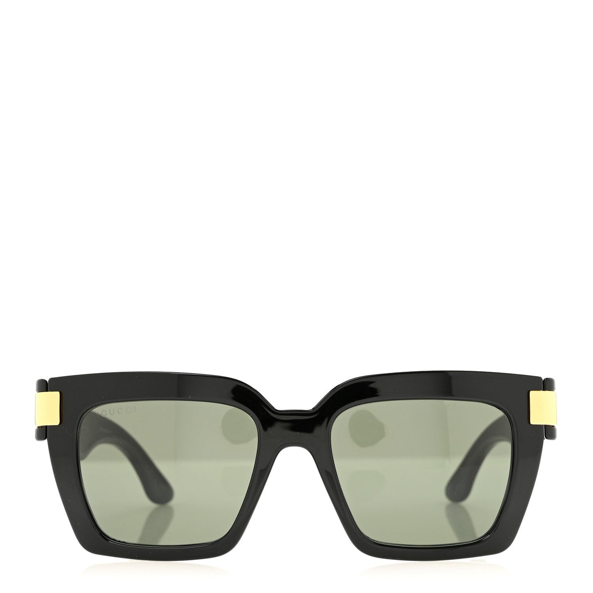 Acetate Square Frame Sunglasses GG1689S Black