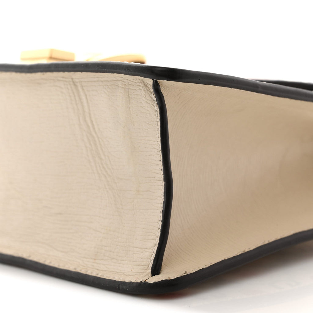 Calfskin Valentine's Day Exclusive Small Sylvie Top Handle Bag Ivory