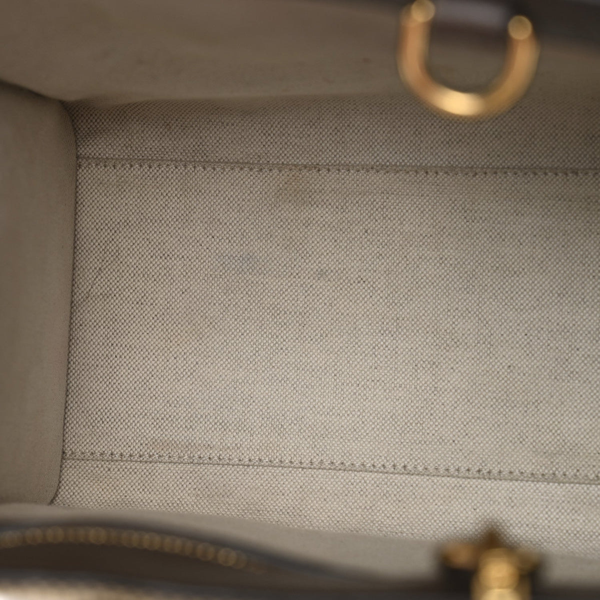 Monogram Jumbo GG Textured Dollar Calfskin Web Small Tote Bag Camel Ebony New Acero