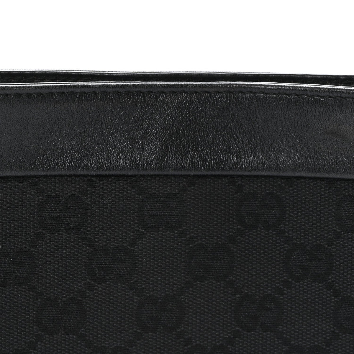 Monogram Shoulder Bag Black