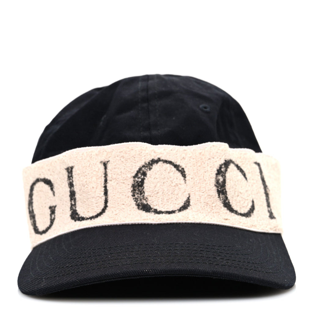 Gabardine Gucci Headband Baseball Hat L Black