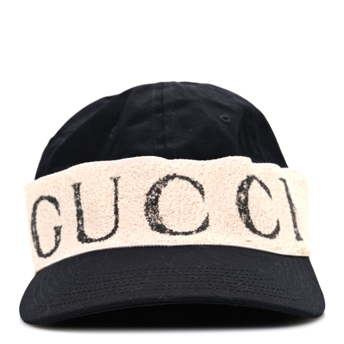 Gabardine Gucci Headband Baseball Hat L Black