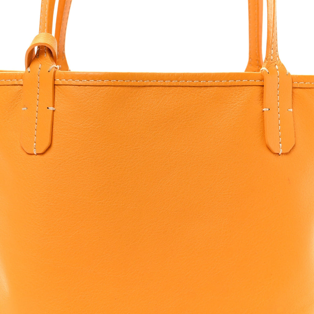 Goyardine Reversible Mini Anjou Yellow