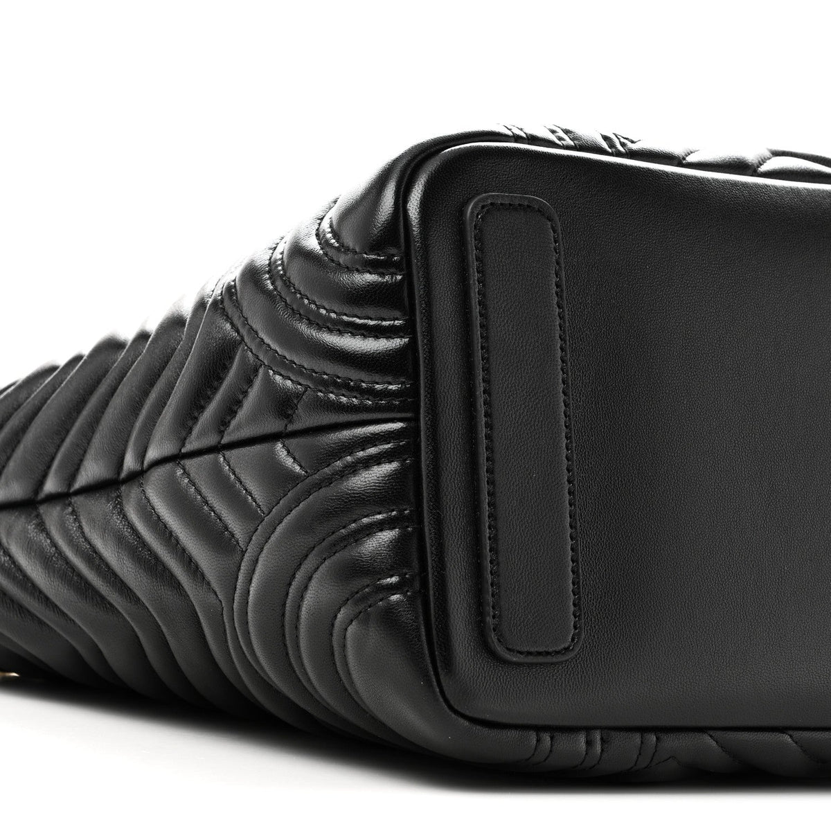 Lambskin Matelasse Medium GG Betty Tote Bag Black