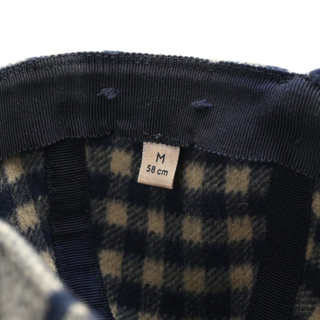 Wool Monogram Jumbo GG Antonio Baseball Hat M Grey