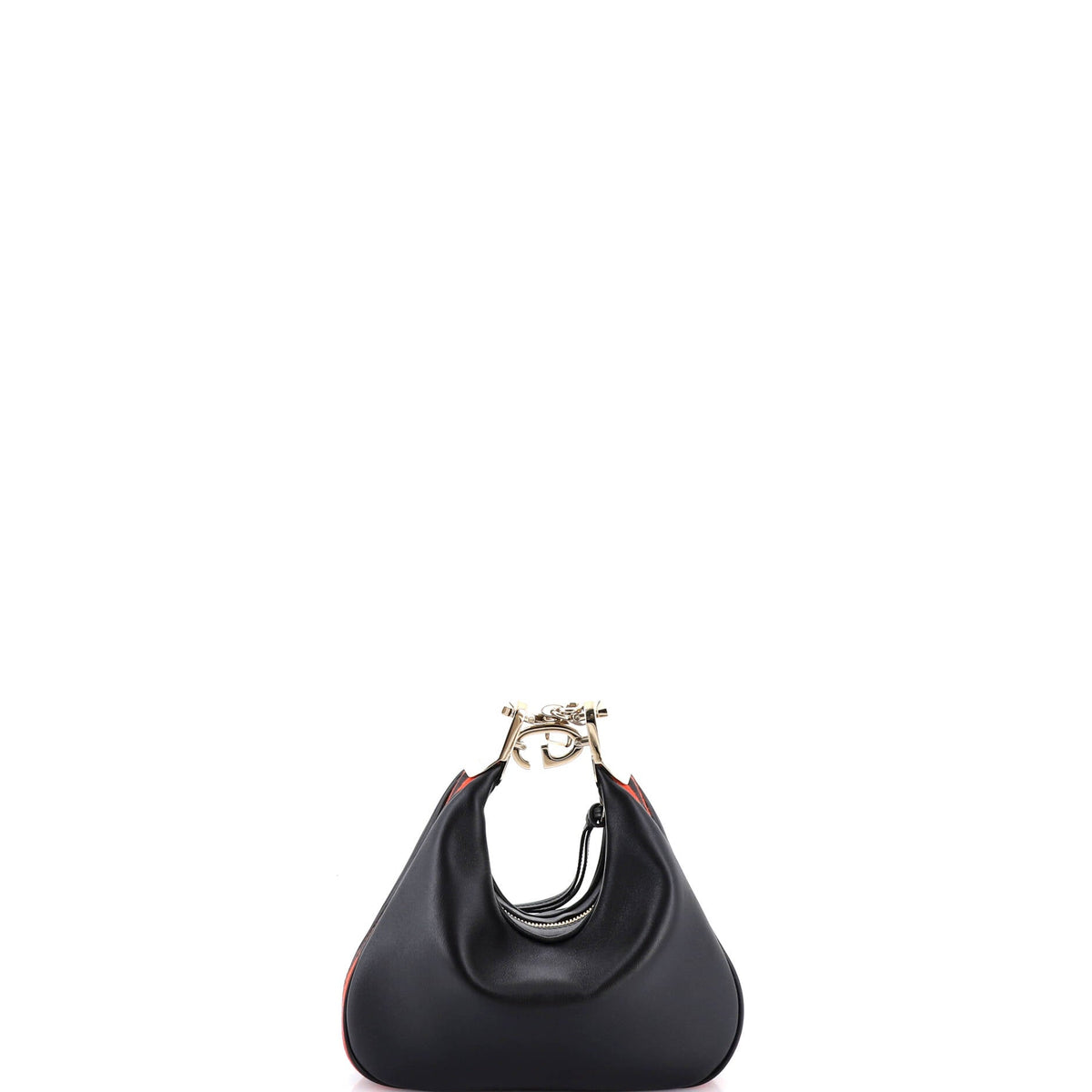 Attache Shoulder Bag Leather Small