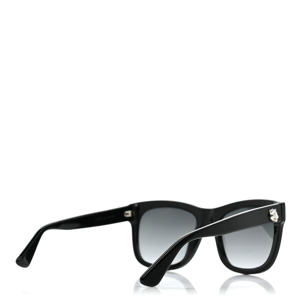 Acetate Square Frame Sunglasses GG0032S Black