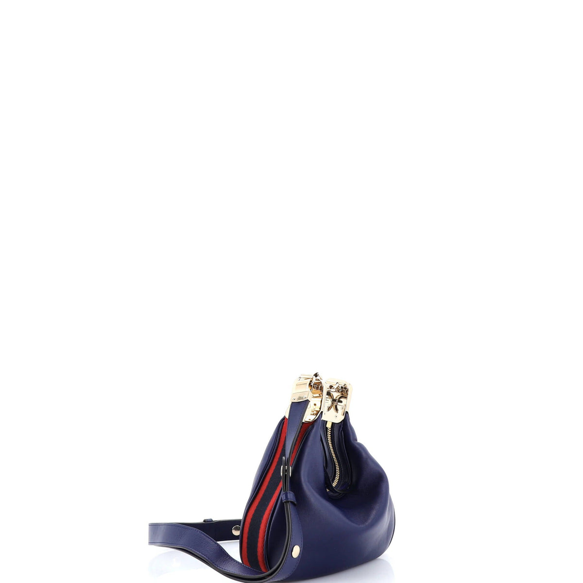 Attache Shoulder Bag Leather Small