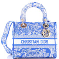 Toile de Jouy Lady D-Lite Bag Embroidered Canvas