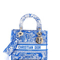 Toile de Jouy Lady D-Lite Bag Embroidered Canvas