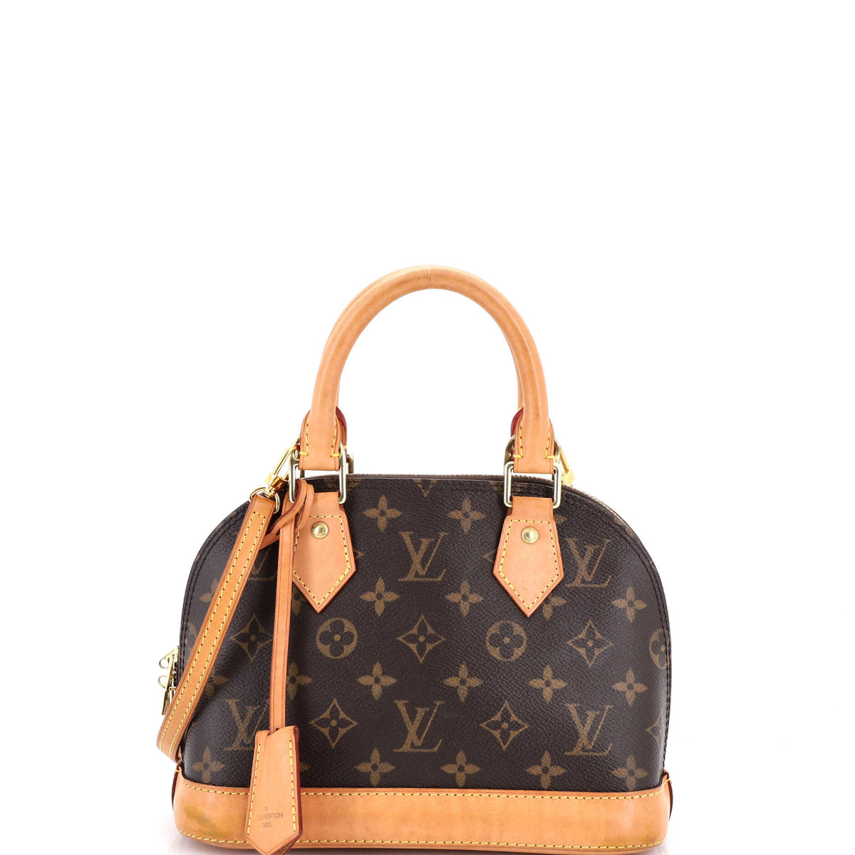 Alma Handbag Monogram Canvas BB