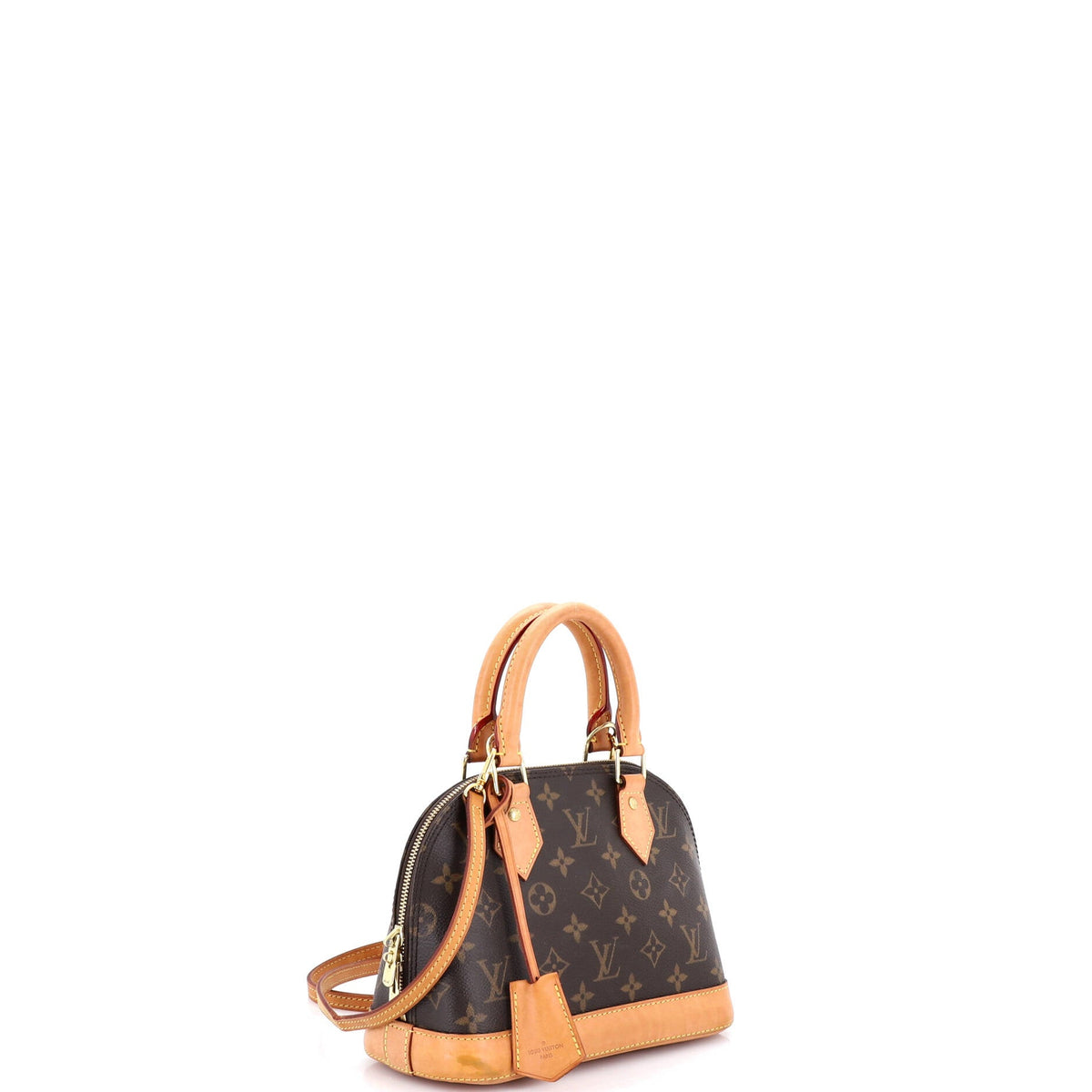 Alma Handbag Monogram Canvas BB