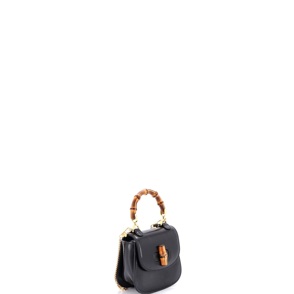 Bamboo 1947 Top Handle Bag Leather Super Mini