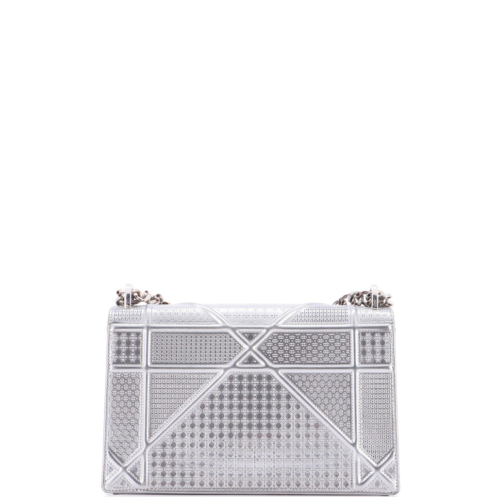 Diorama Flap Bag Cannage Embossed Calfskin Medium