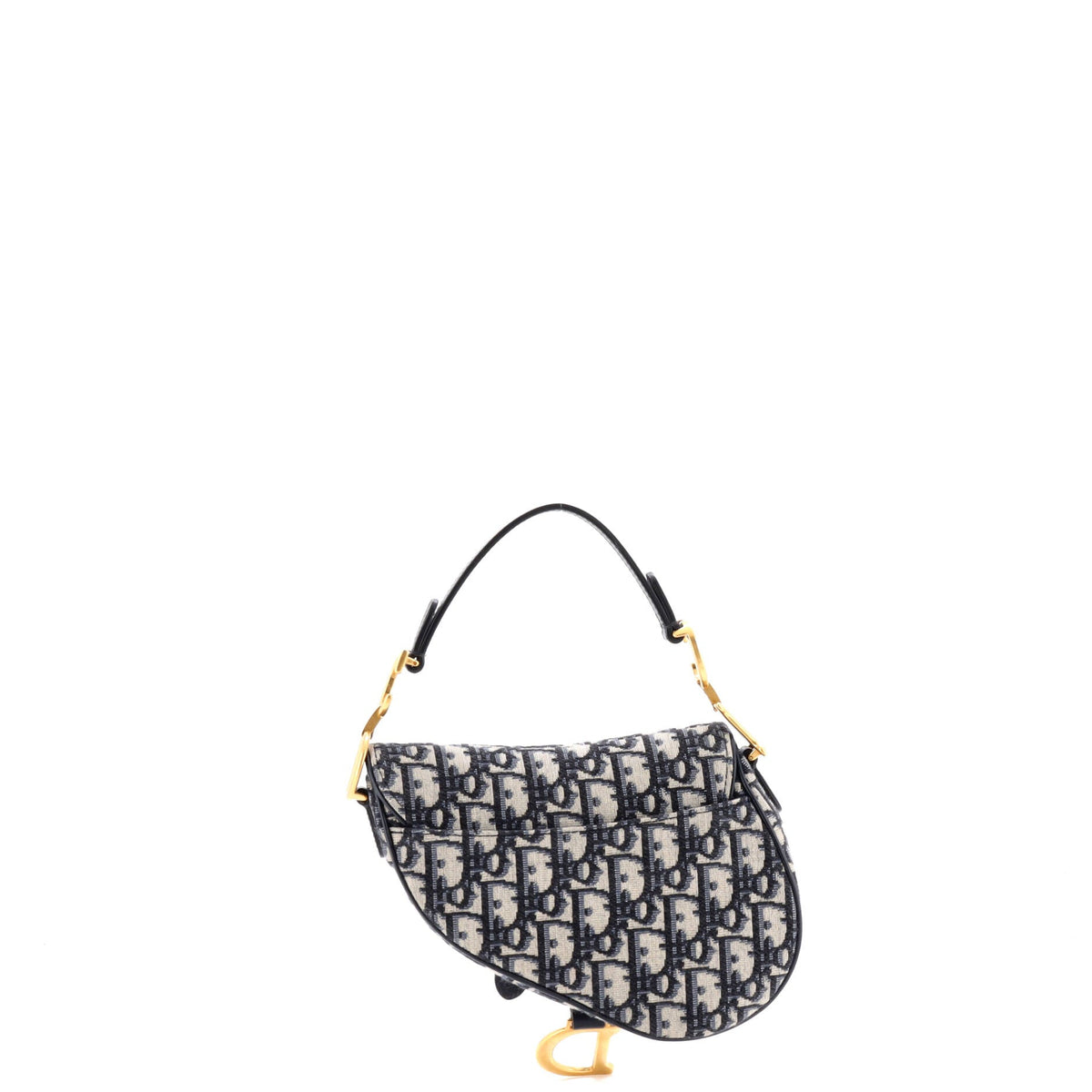 Saddle Handbag Oblique Canvas Mini