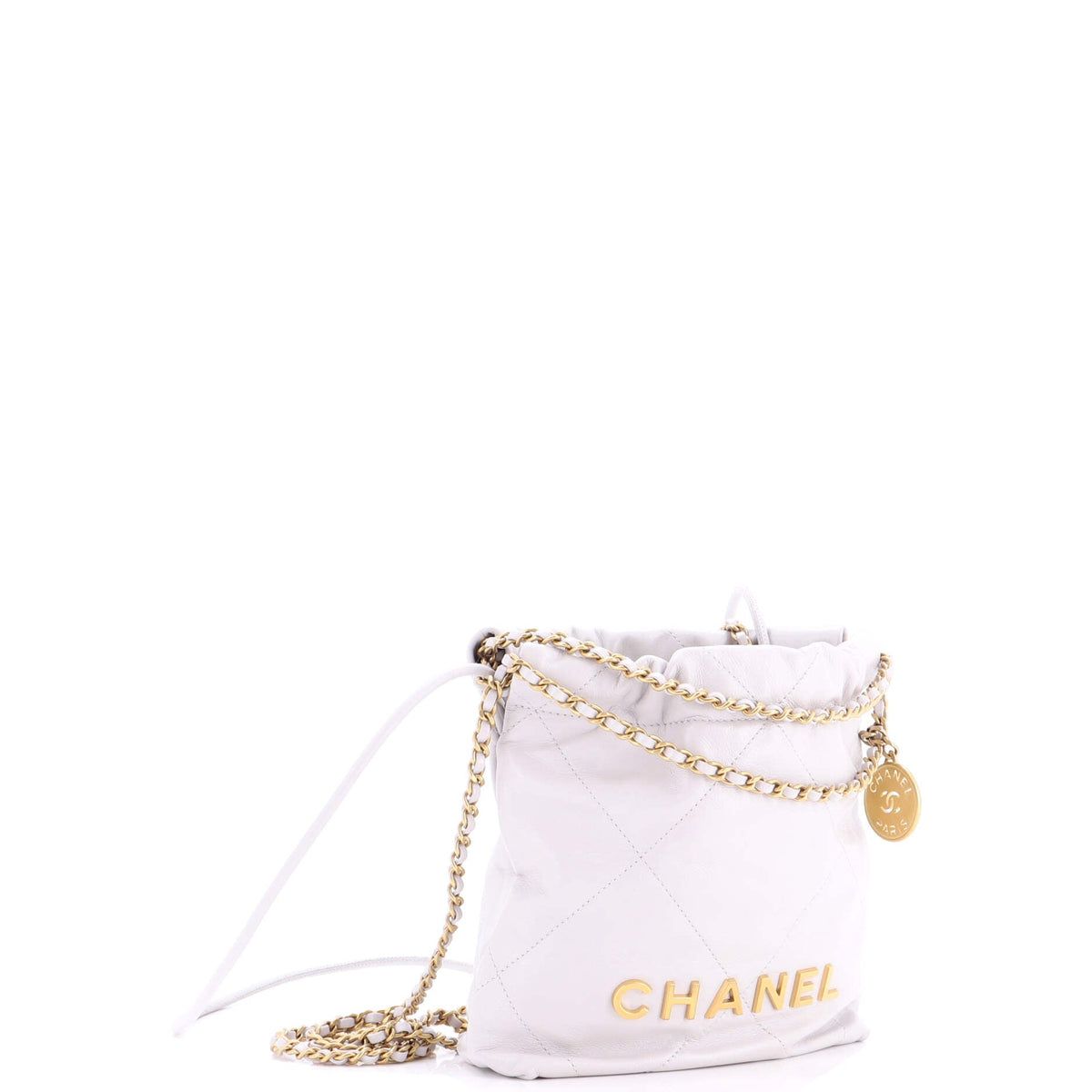 22 Chain Hobo Quilted Calfskin Mini