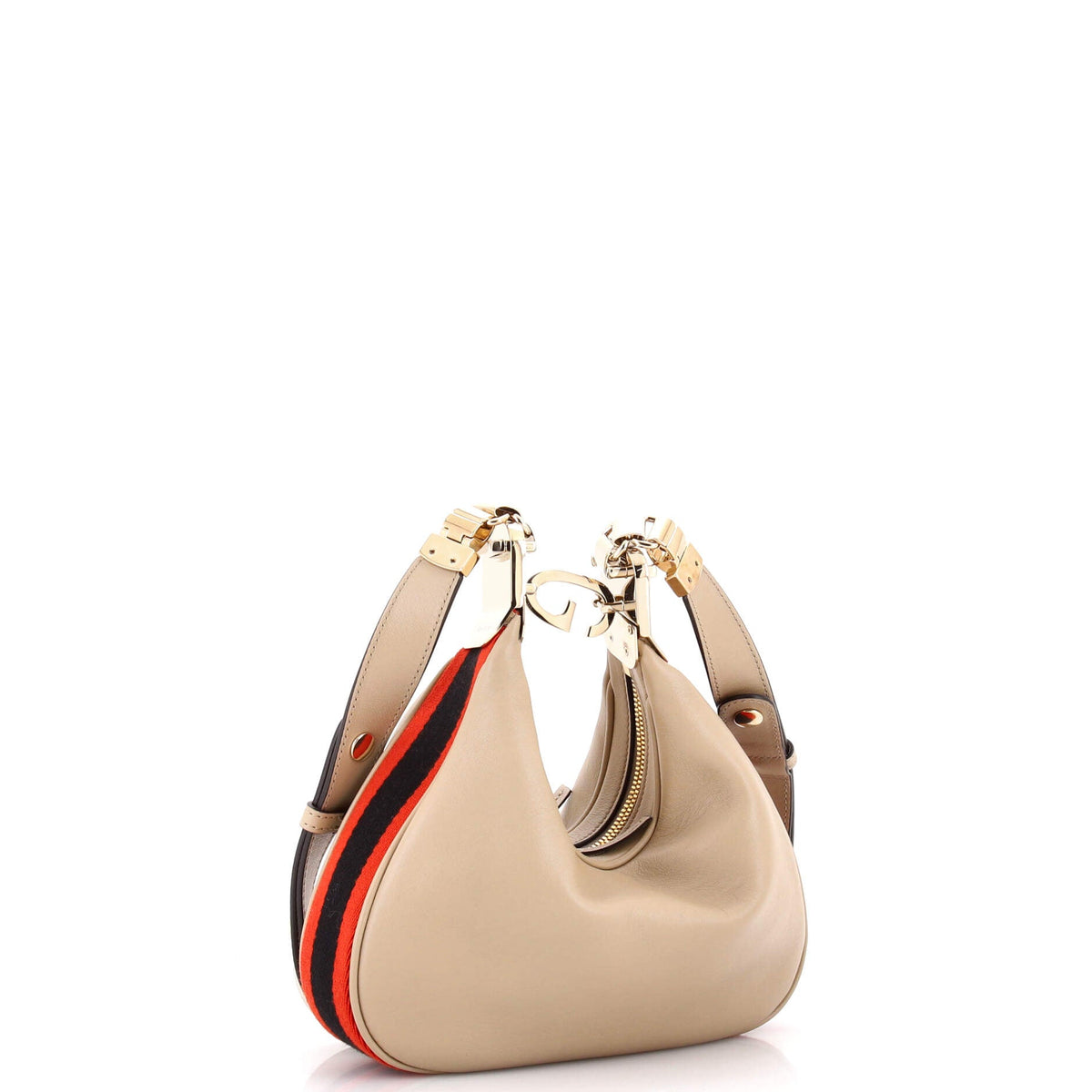 Attache Shoulder Bag Leather Small