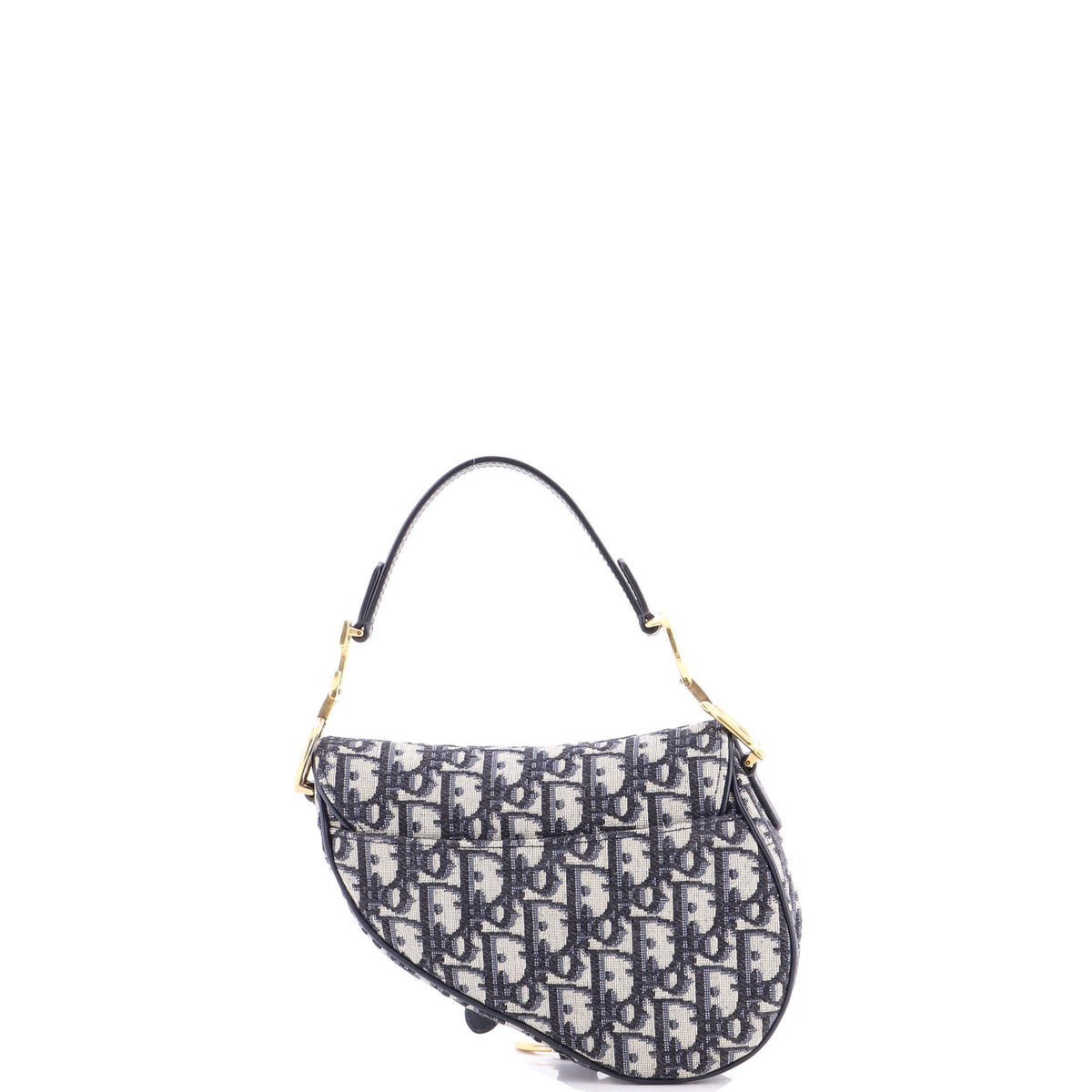 Saddle Handbag Oblique Canvas Mini