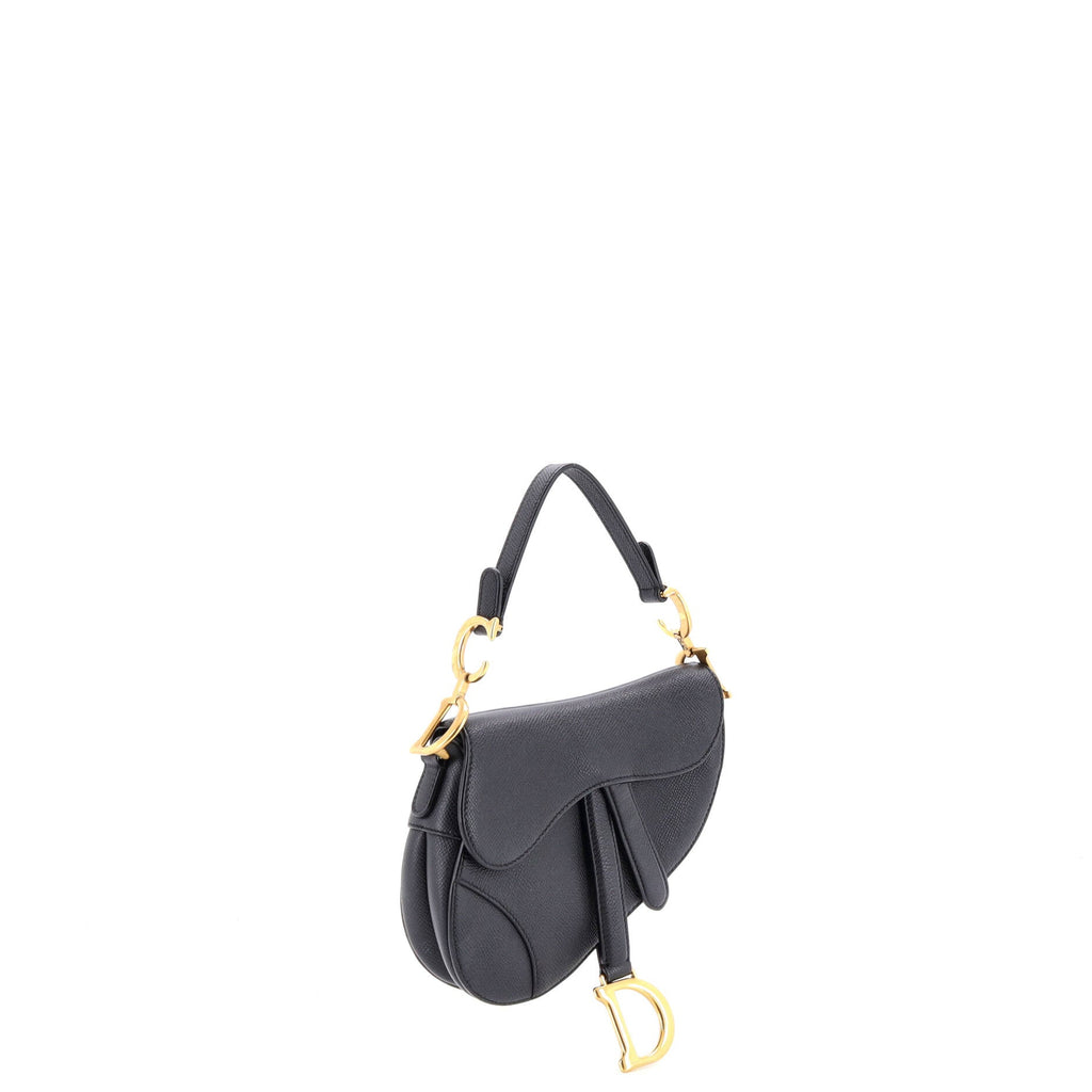 Saddle Handbag Leather Mini