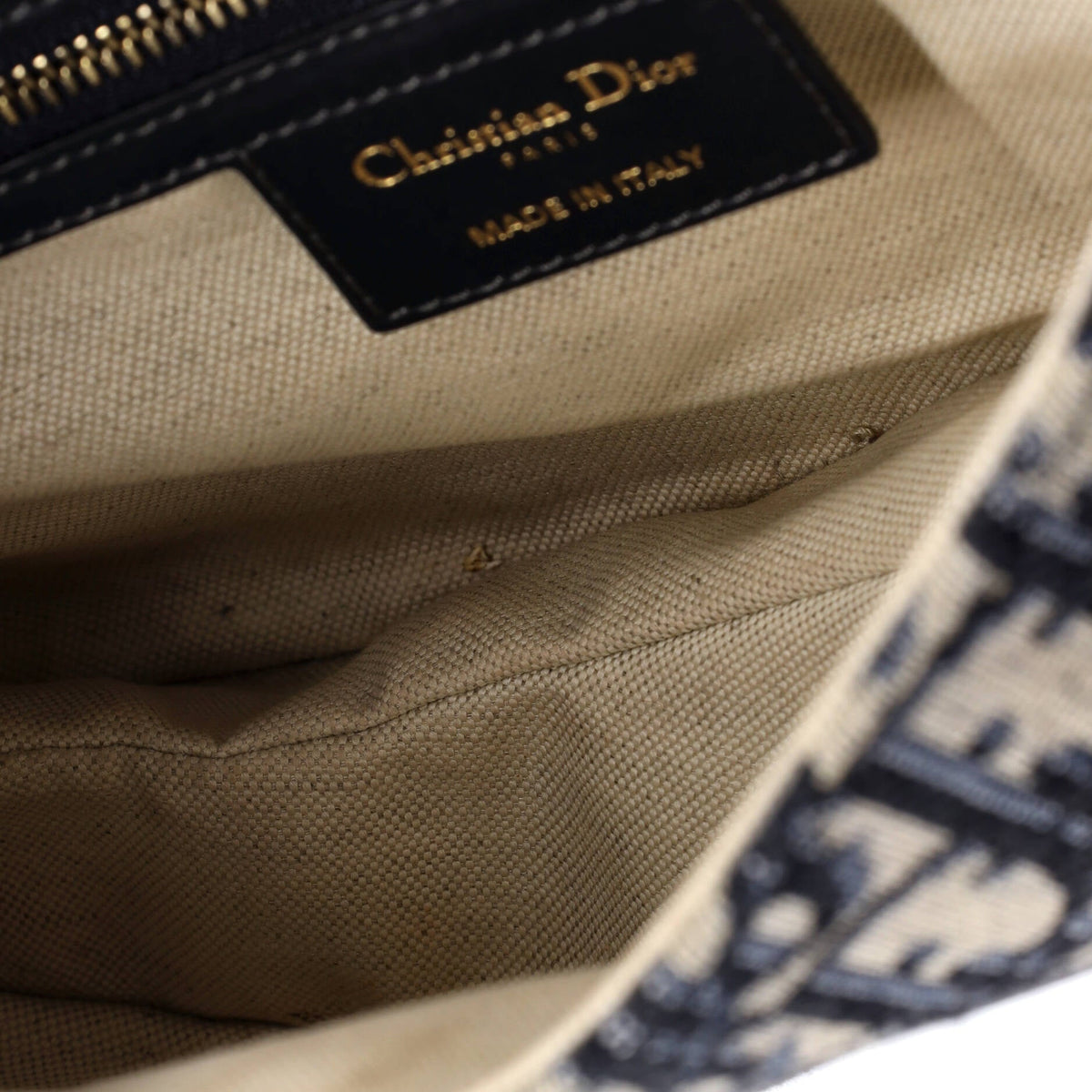 Saddle Handbag Oblique Canvas Medium