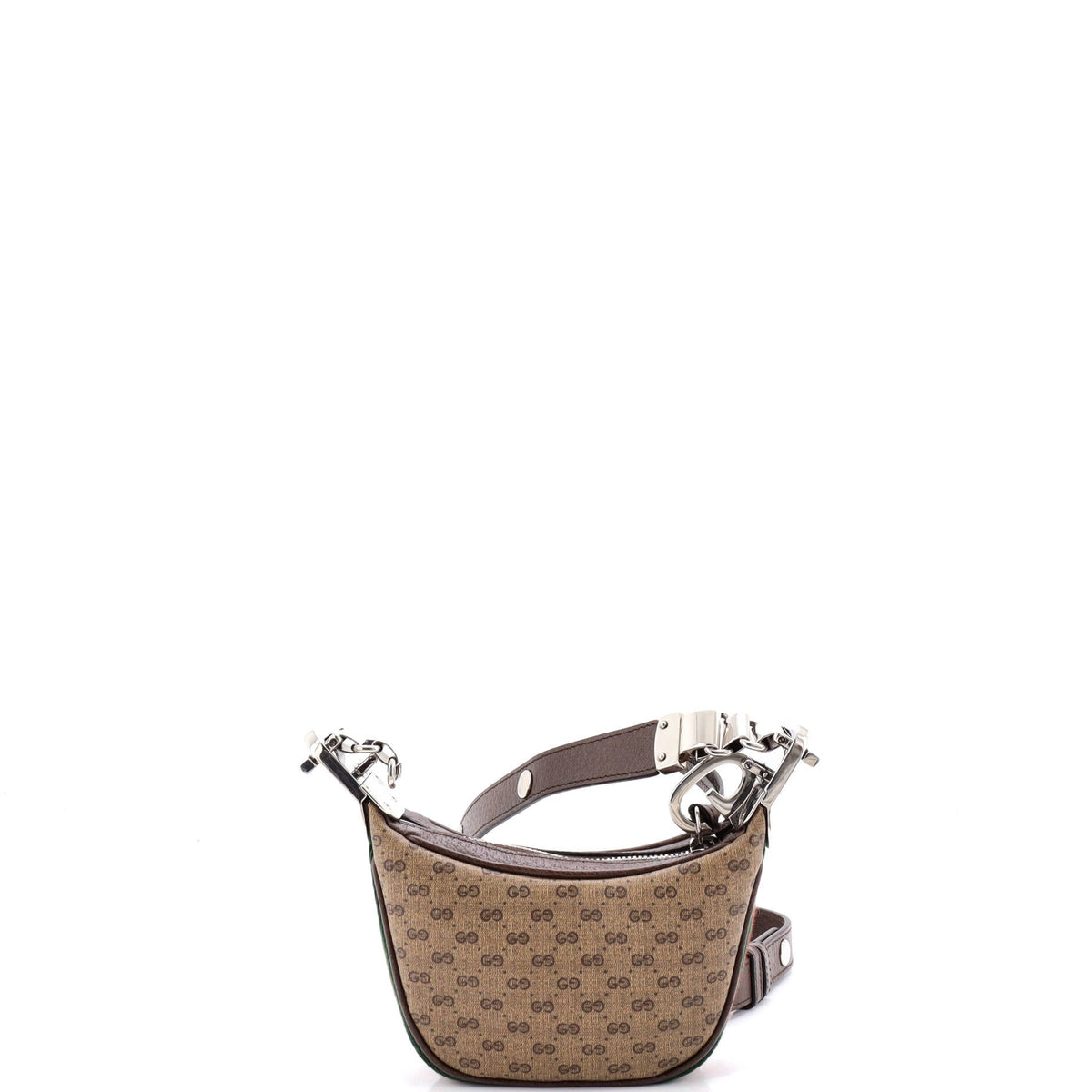 Attache Shoulder Bag Micro GG Coated Canvas Mini