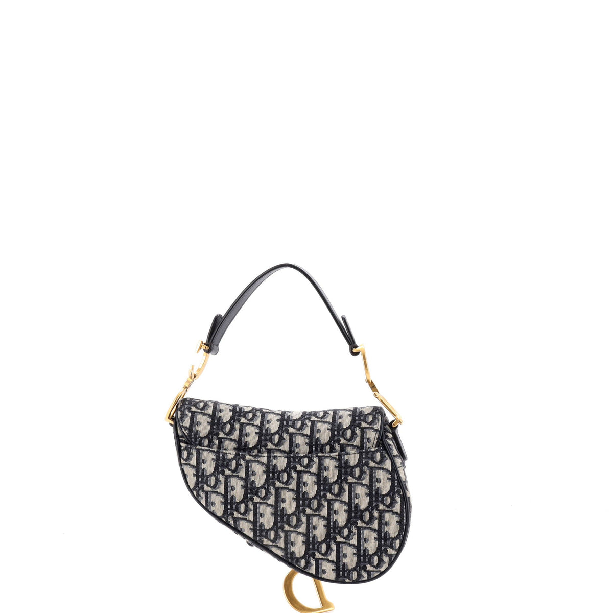 Saddle Handbag Oblique Canvas Mini