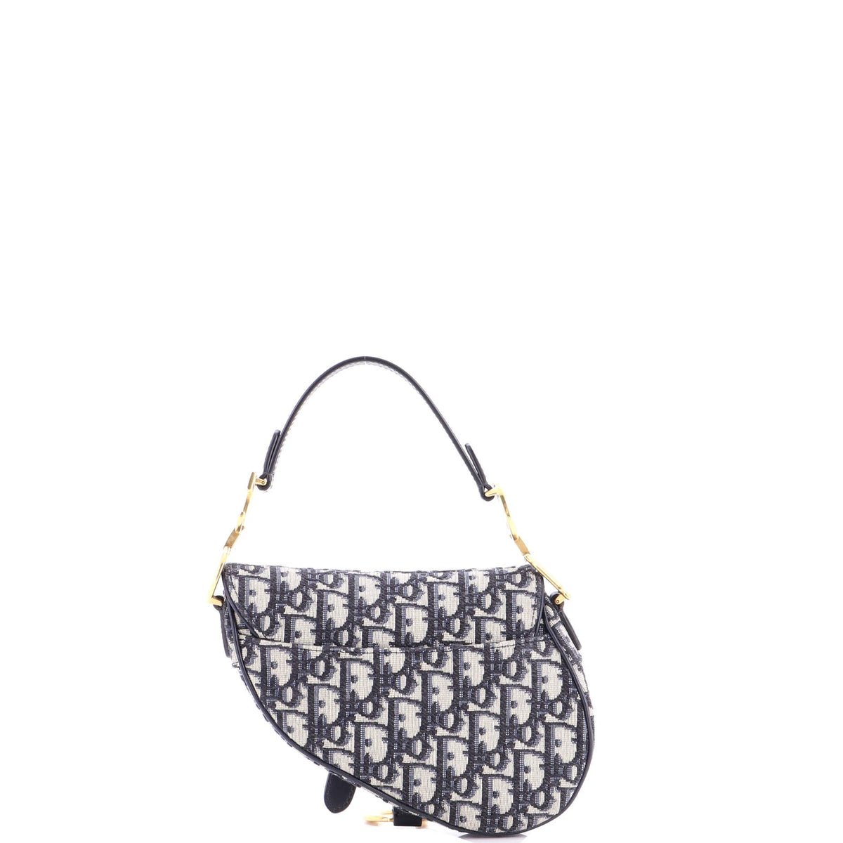 Saddle Handbag Oblique Canvas Mini