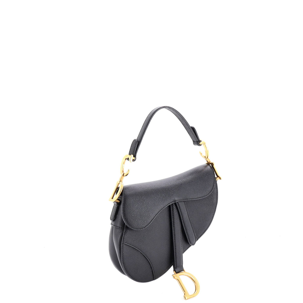 Saddle Handbag Leather Mini