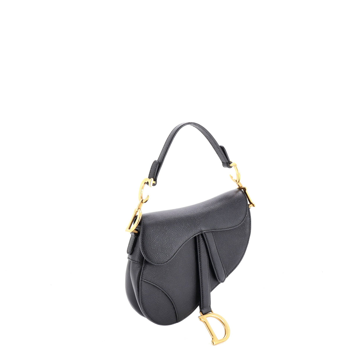 Saddle Handbag Leather Mini
