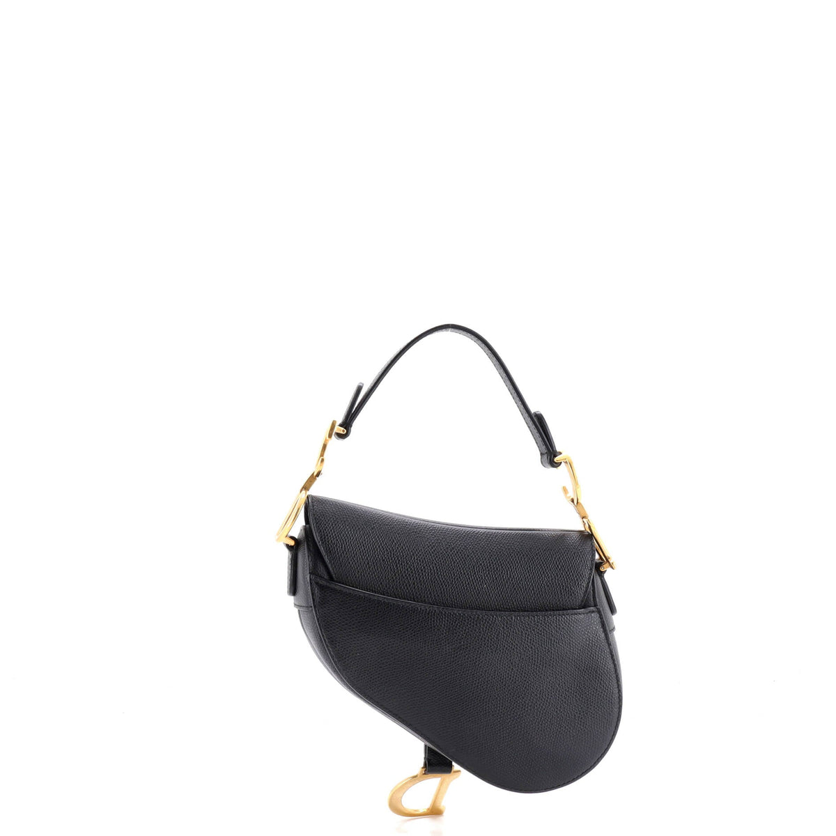 Saddle Handbag Leather Mini