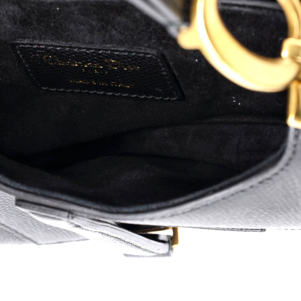 Saddle Handbag Leather Mini