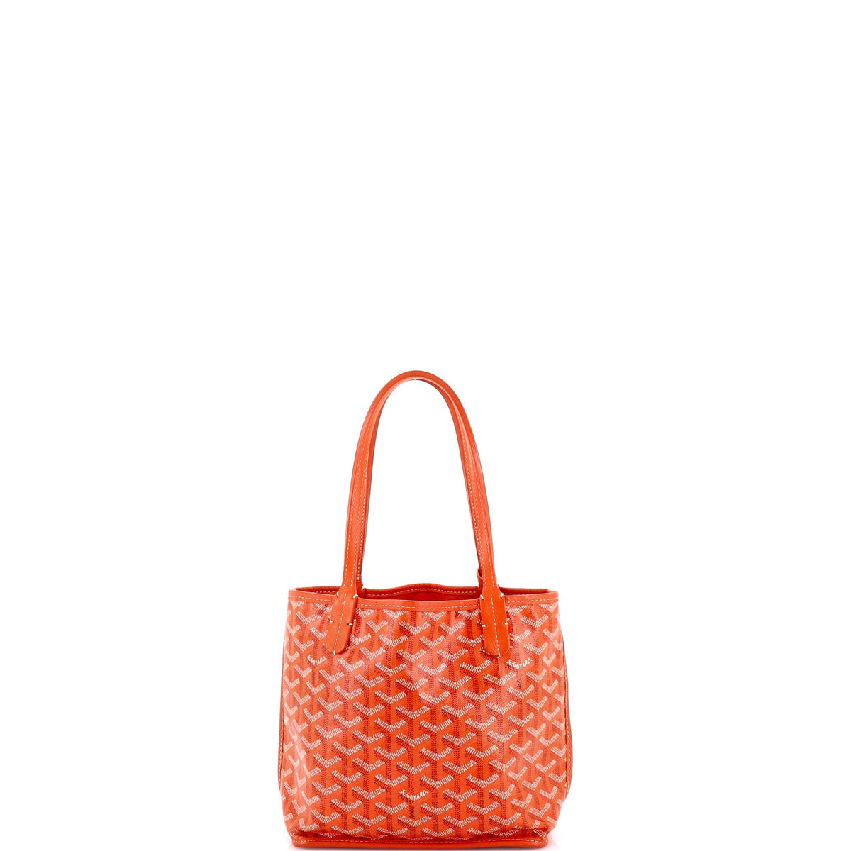 Anjou Reversible Tote Coated Canvas Mini