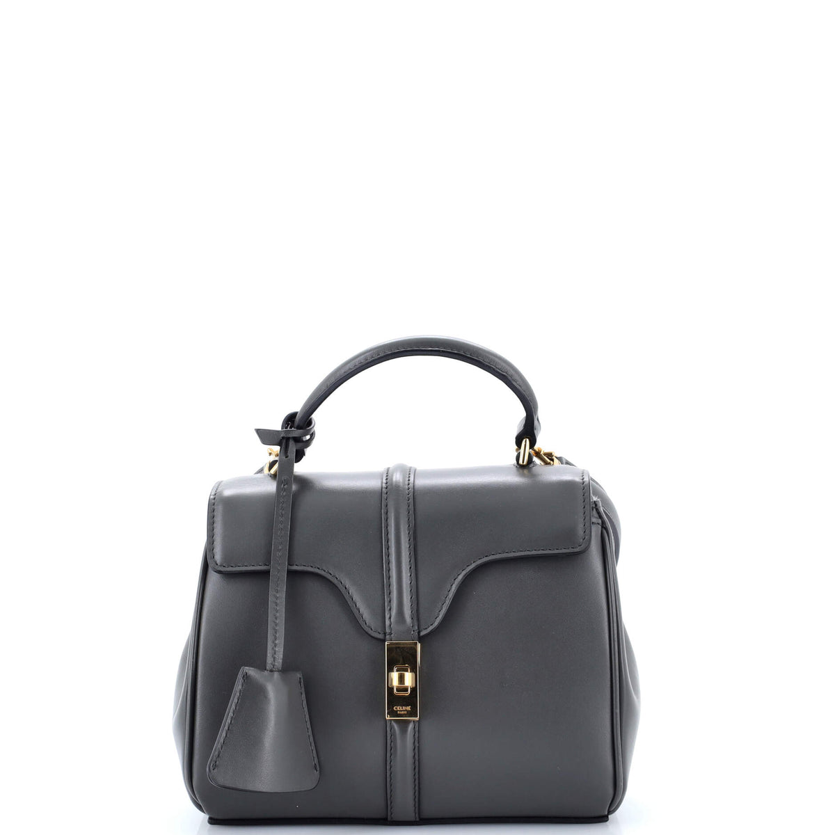 16 Top Handle Bag Smooth Calfskin Mini