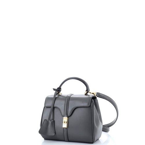 16 Top Handle Bag Smooth Calfskin Mini