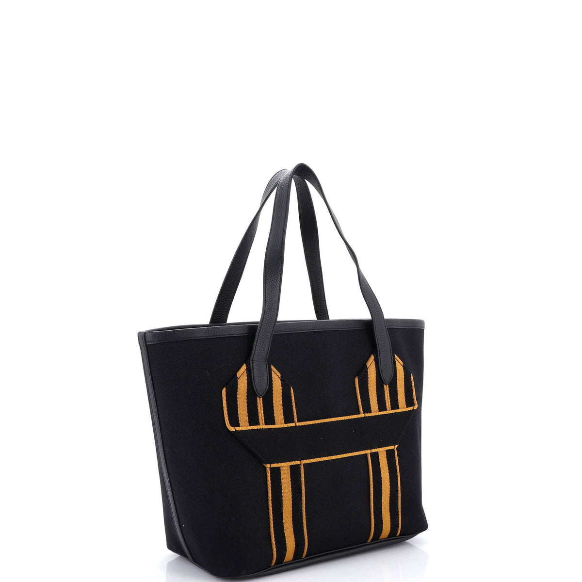 Pursangle Tote Canvas with Leather