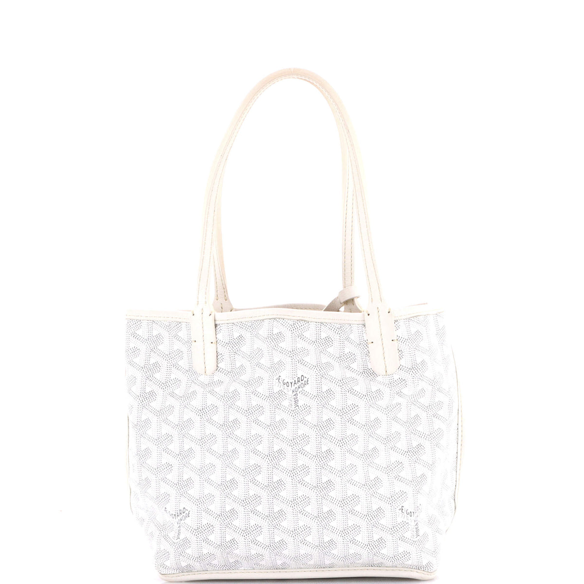 Anjou Reversible Tote Coated Canvas Mini