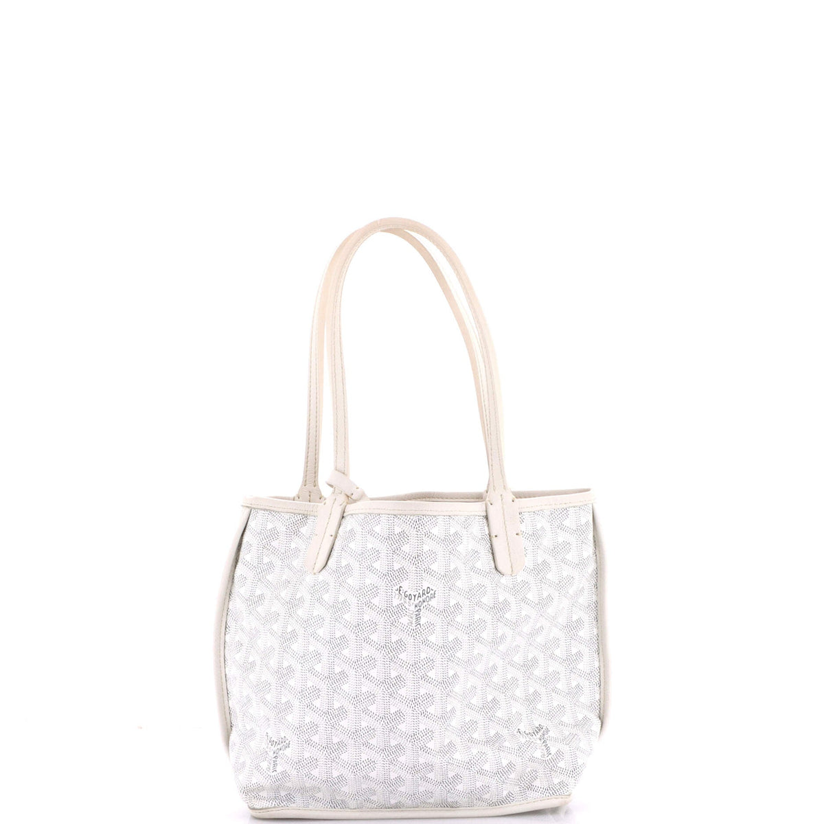 Anjou Reversible Tote Coated Canvas Mini