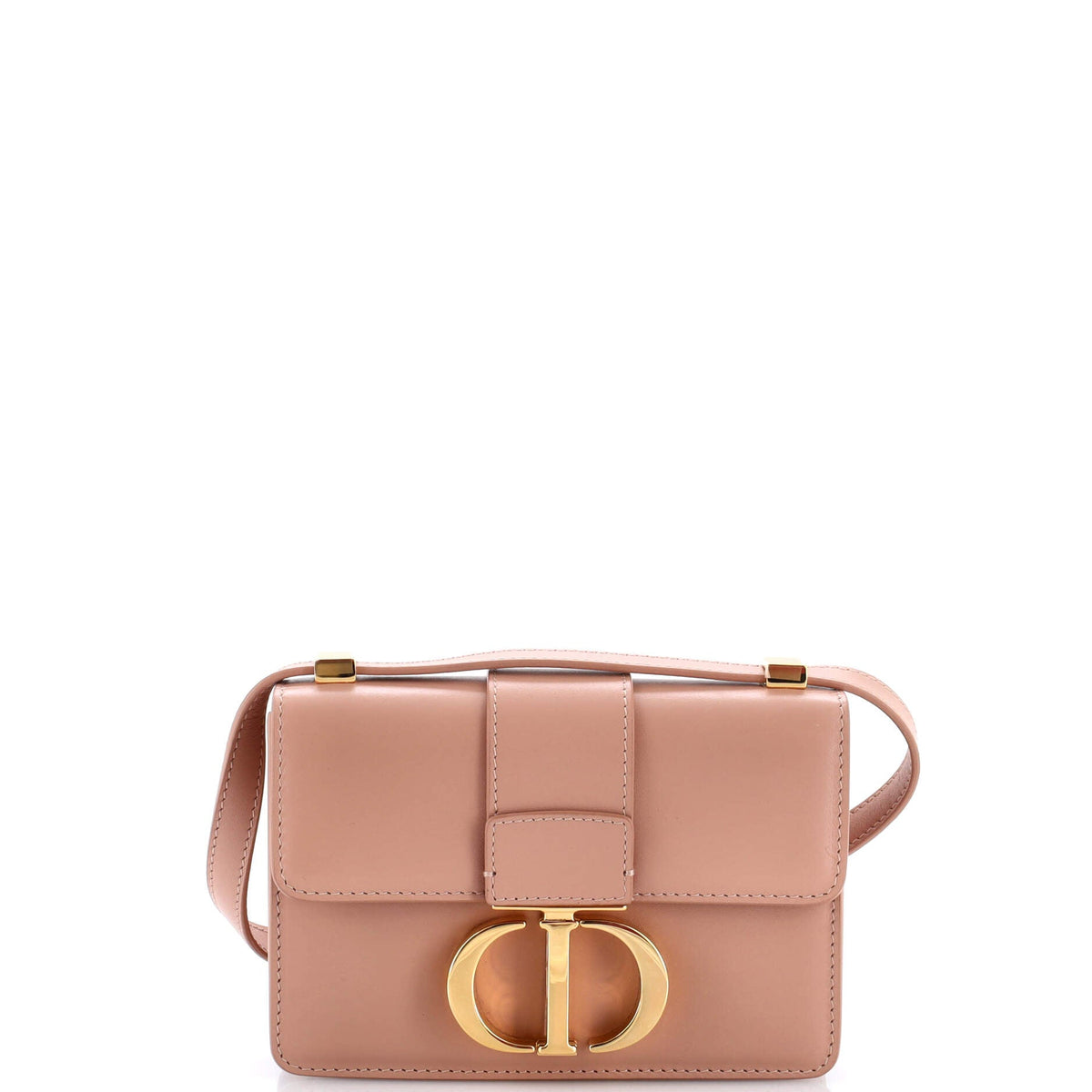 30 Montaigne Flap Bag Leather Micro