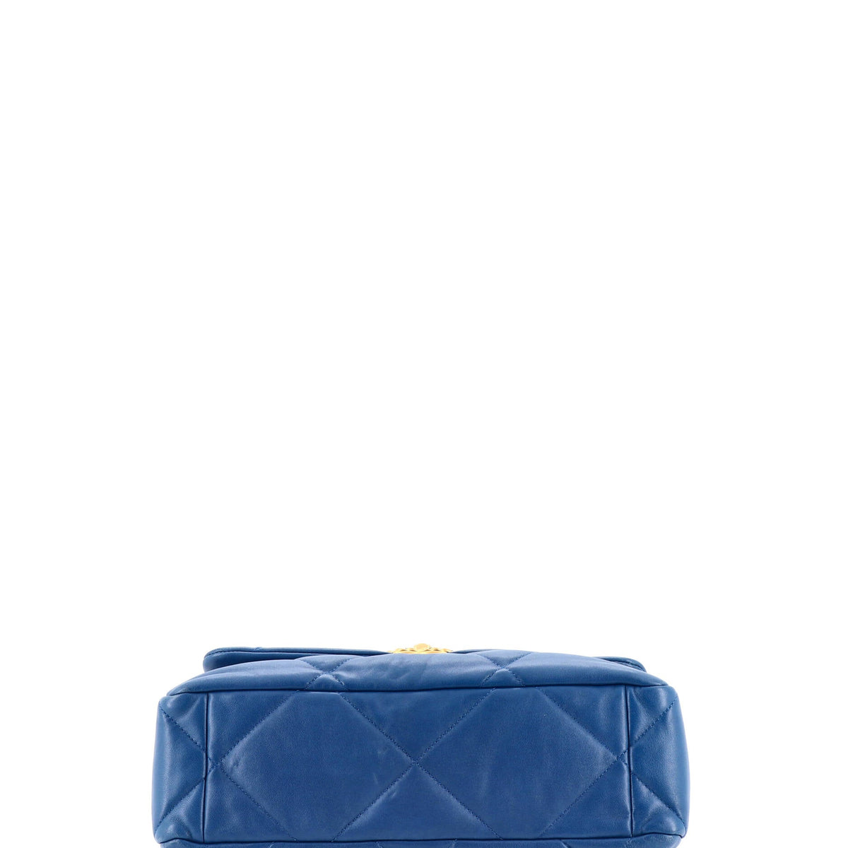 19 Flap Bag Quilted Leather Large