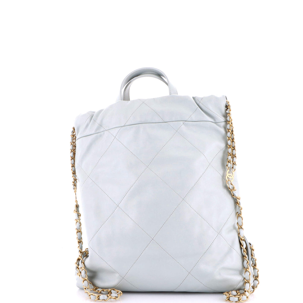 22 Chain Backpack Quilted Calfskin Medium