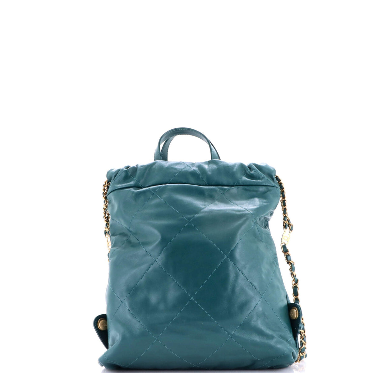 22 Chain Backpack Quilted Calfskin Medium