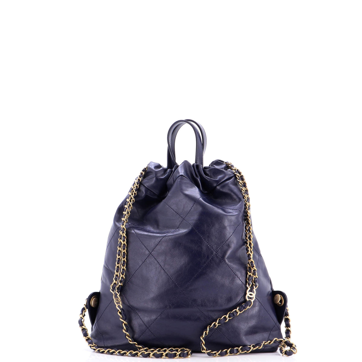 22 Chain Backpack Quilted Calfskin Medium