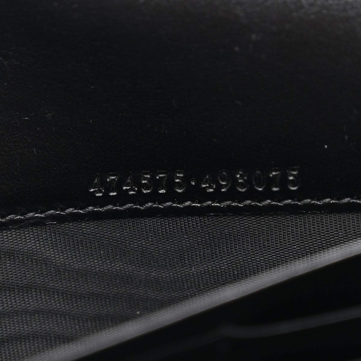 Calfskin Matelasse GG Marmont Chain Wallet Black