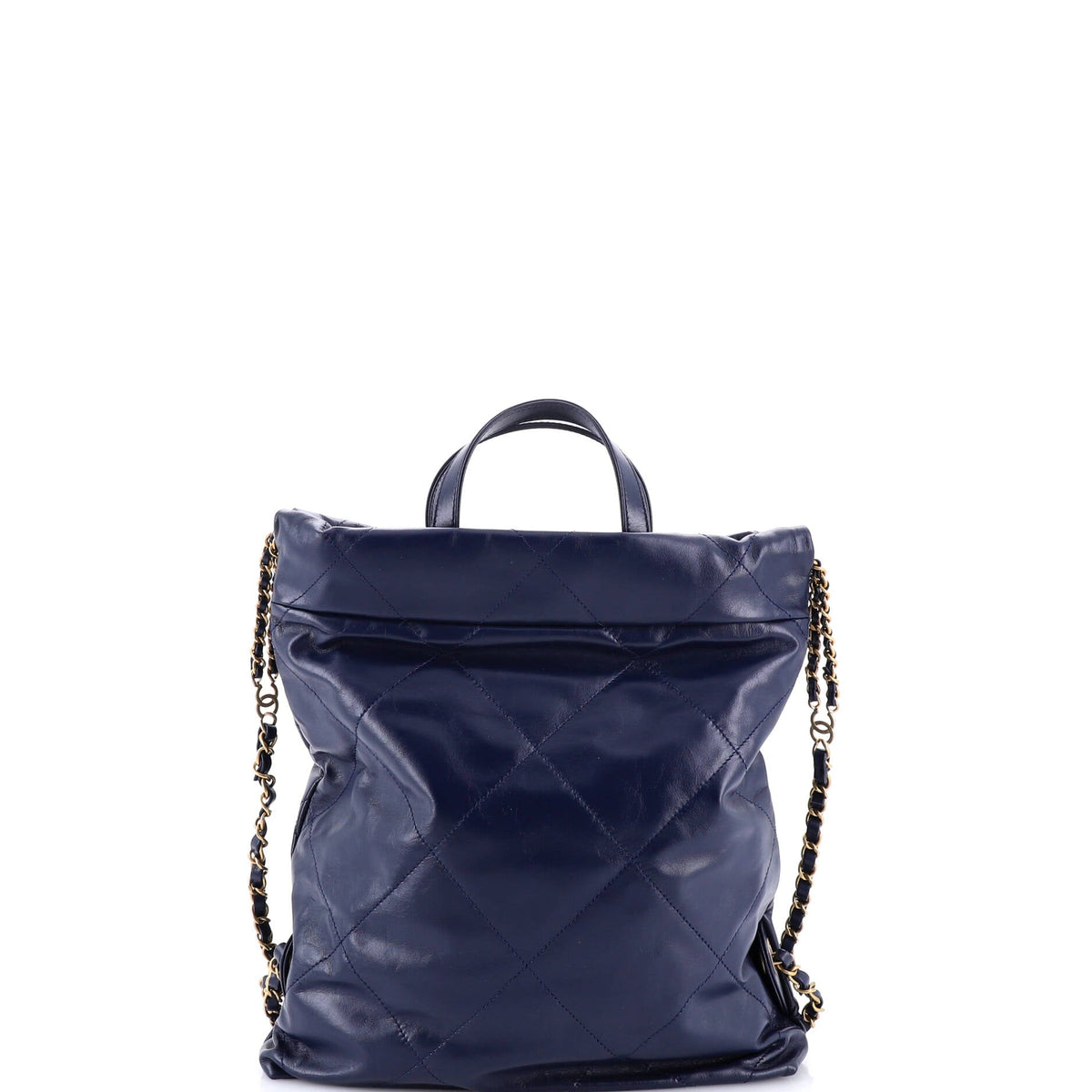 22 Chain Backpack Quilted Calfskin Medium