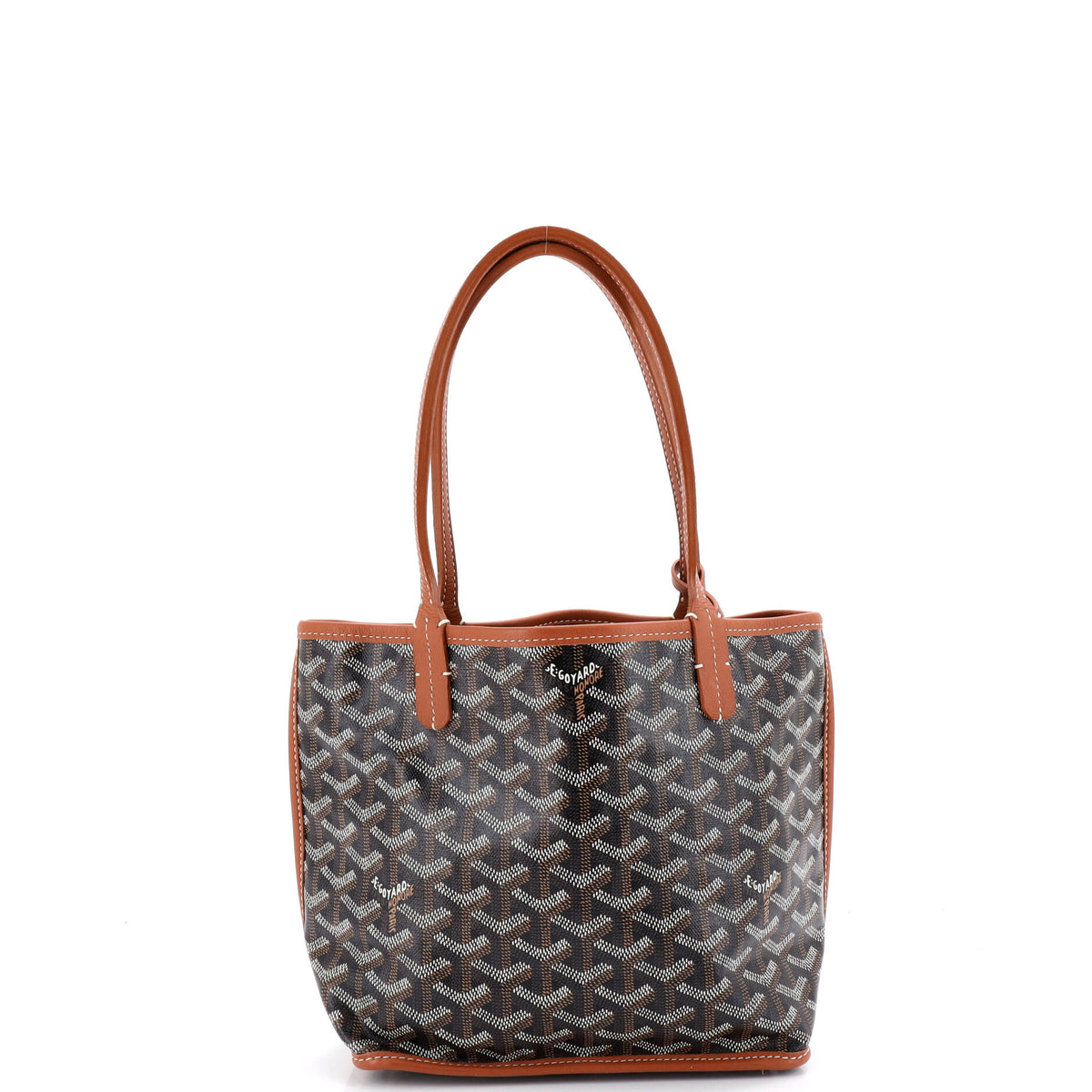 Anjou Reversible Tote Coated Canvas Mini