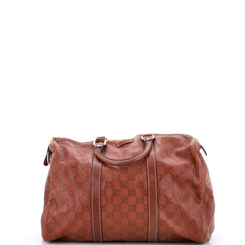 Joy Boston Bag Guccissima Leather Medium