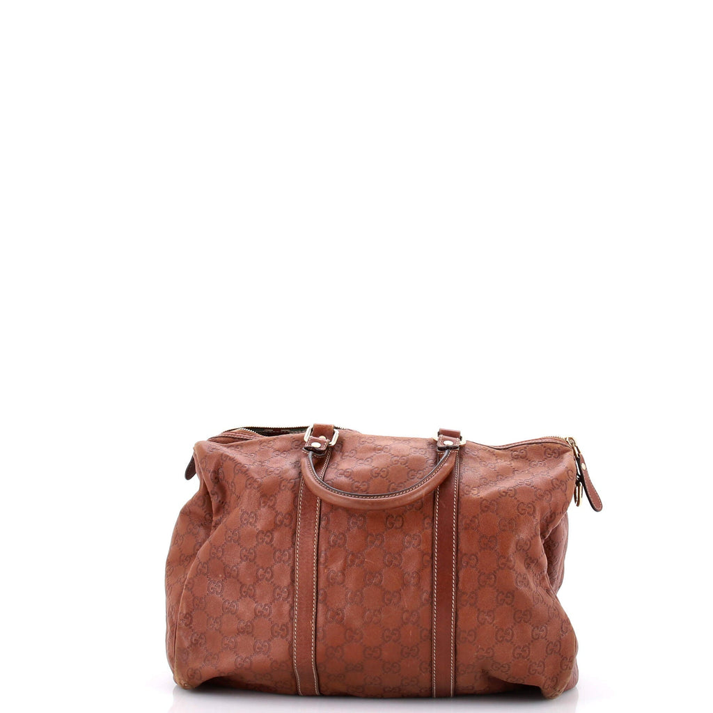 Joy Boston Bag Guccissima Leather Medium