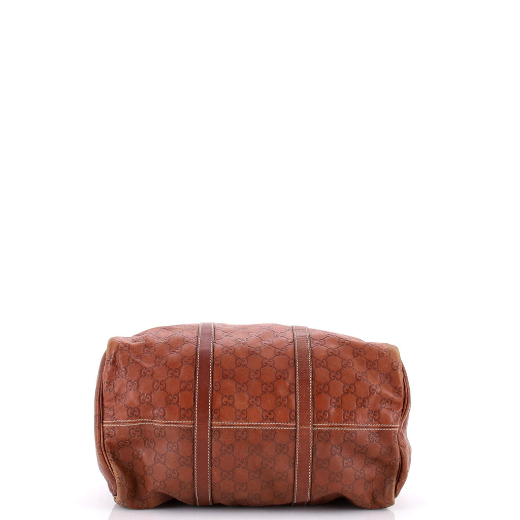 Joy Boston Bag Guccissima Leather Medium